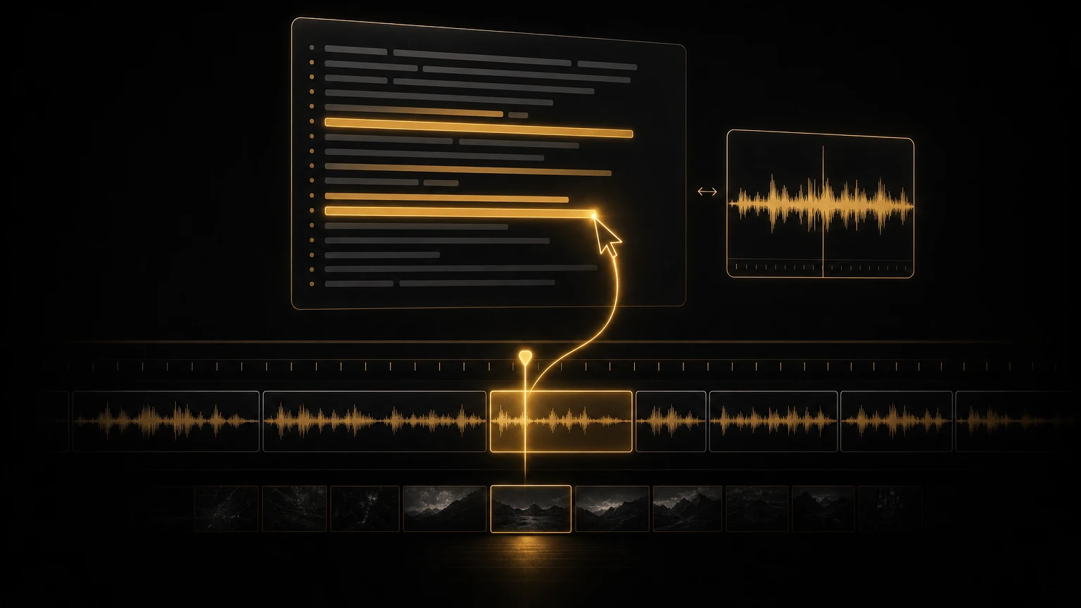 Transcript-First Editing: Find Moments Faster